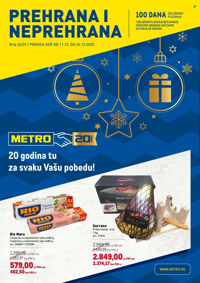 Metro katalog - 11.12.2025 - 24.12.2025.