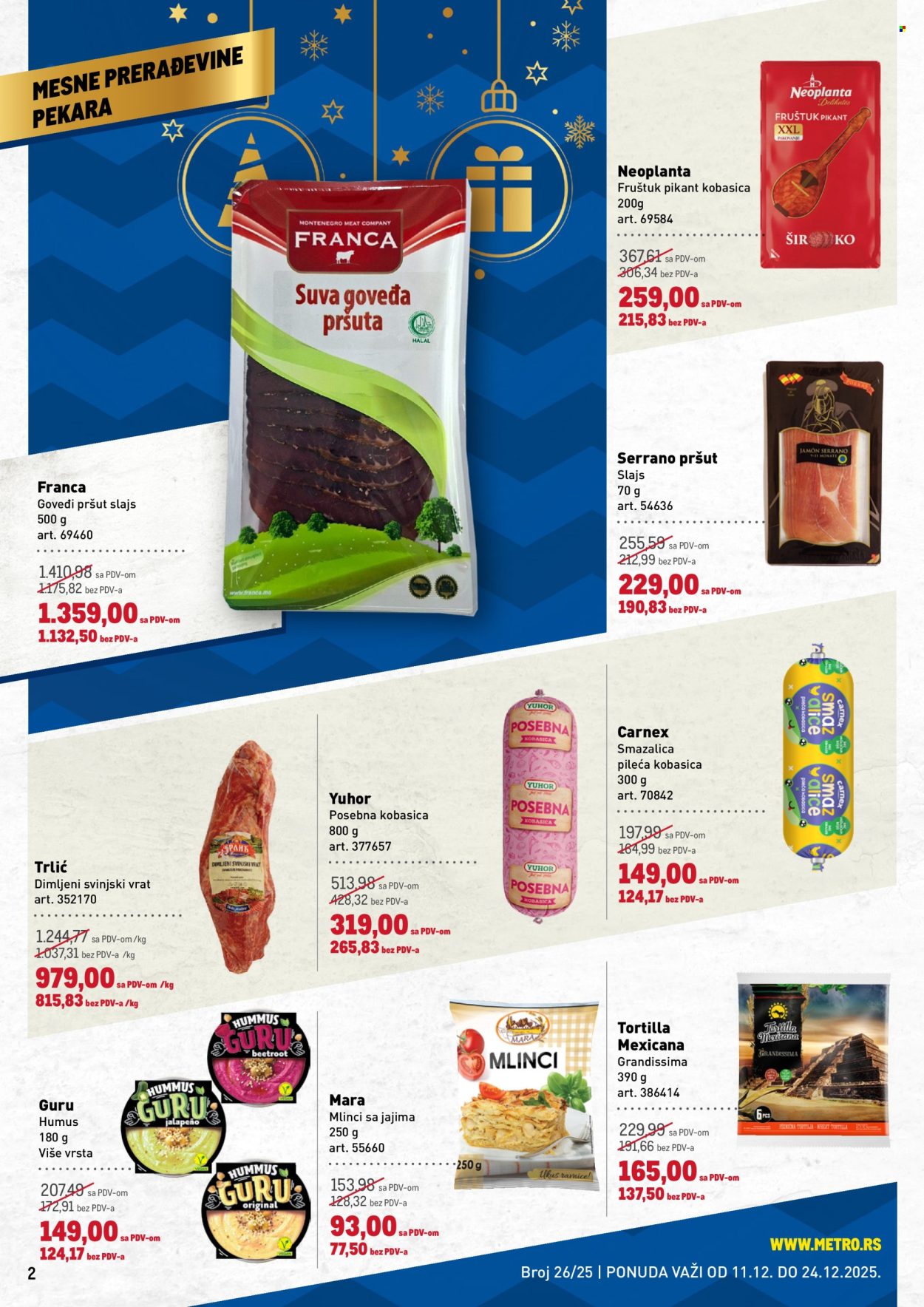 Metro katalog - 11.12.2025 - 24.12.2025. Stranica 2