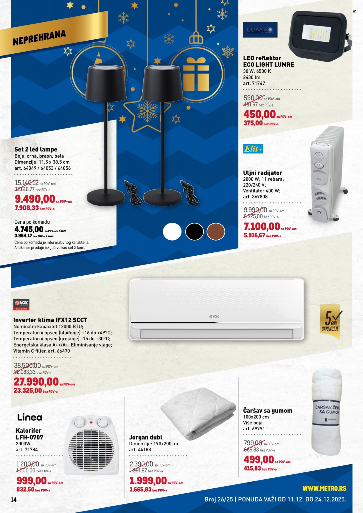 Metro katalog - 11.12.2025 - 24.12.2025. Stranica 14