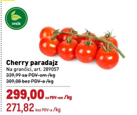 Cherry paradajz