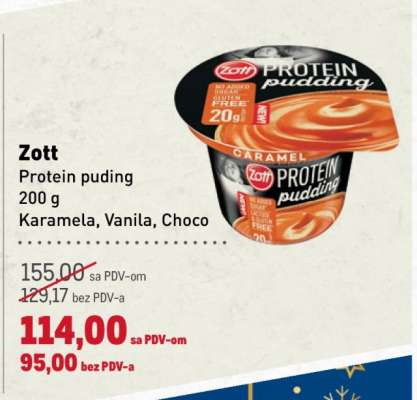 Zott Protein puding