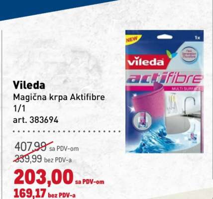 Vileda Magična krpa Aktifibre