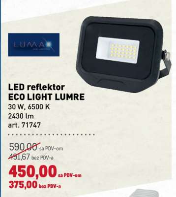 LED reflektor ECO LIGHT LUMRE