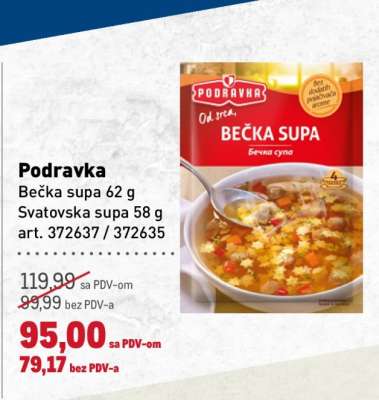 Podravka Bečka supa