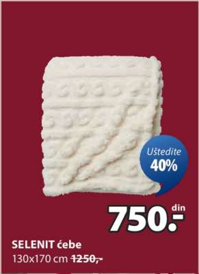 SELENIT ćebe