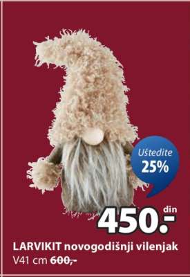 LARVIKIT novogodišnji vilenjak