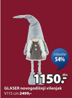 GLASER NOVOGODIŠNJI VILENJAK