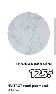 HVITROT STONI PODMETAČ