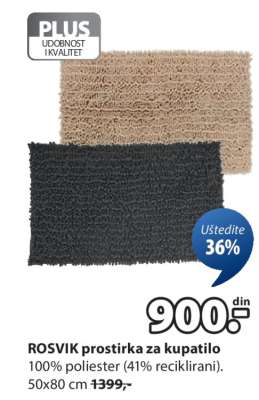 ROSVIK PROSTIRKA ZA KUPATILO