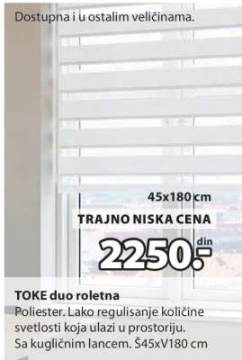 TOKE DUO ROLETNA