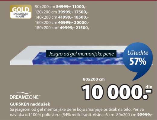 DREAMZONE GURSKEN NADDUŠEK