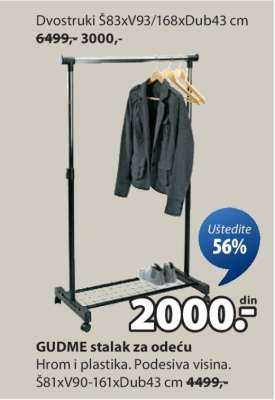 GUDME STALAK ZA ODEĆU