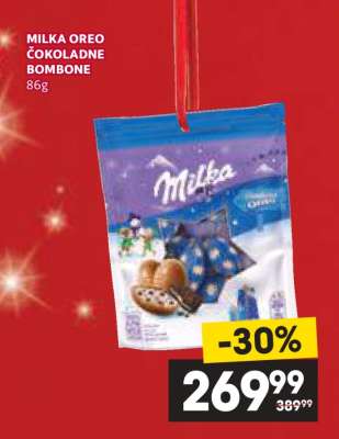 MILKA OREO ČOKOLADNE BOMBONE