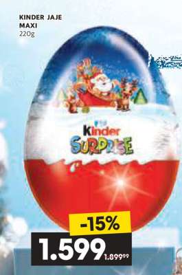 KINDER JAJE MAXI