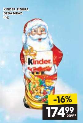 KINDER FIGURA DEDA MRAZ