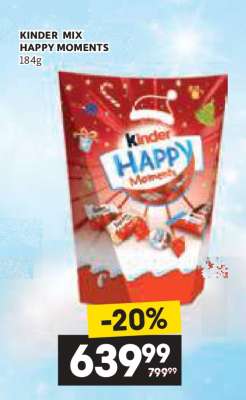 KINDER MIX HAPPY MOMENTS