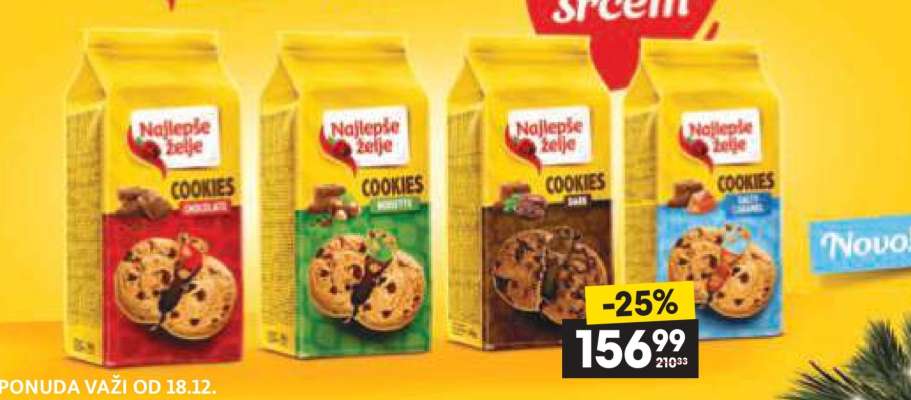 NAJLEPŠE ŽELJE COOKIES