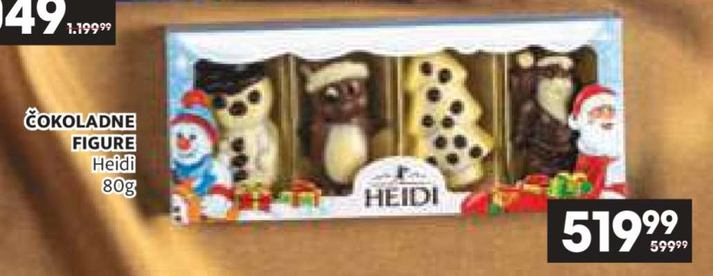 ČOKOLADNE FIGURE Heidi 80g