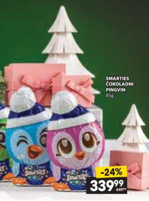 SMARTIES ČOKOLADNI PINGVIN