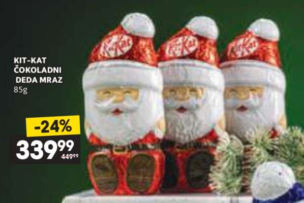 KIT-KAT ČOKOLADNI DEDA MRAZ