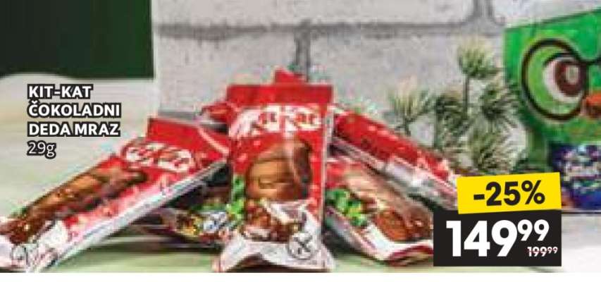 KIT-KAT ČOKOLADNI DEDAMRAZ
