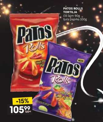 PATOS ROLLS TORTILIJA