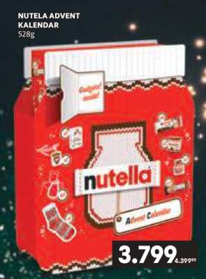 NUTELA ADVENT KALENDAR