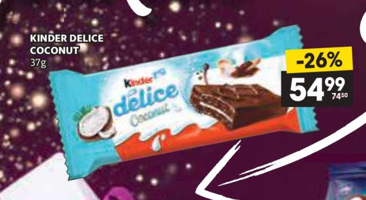 KINDER DELICE COCONUT