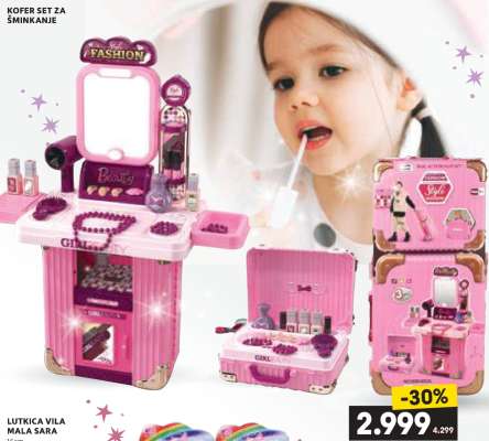 KOFER SET ZA ŠMINKANJE
