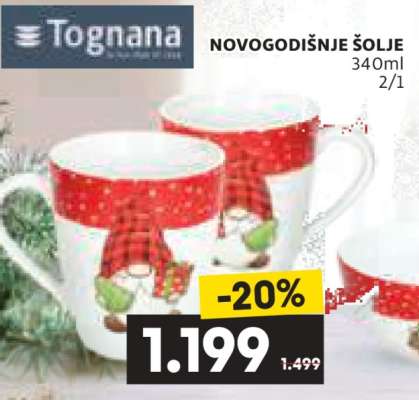 NOVOGODIŠNJE ŠOLJE