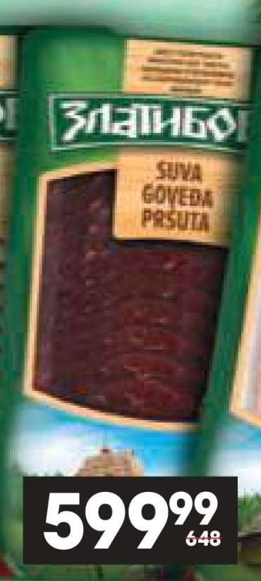 ZLATIBOR SUVA GOVEĐA PRŠUTA