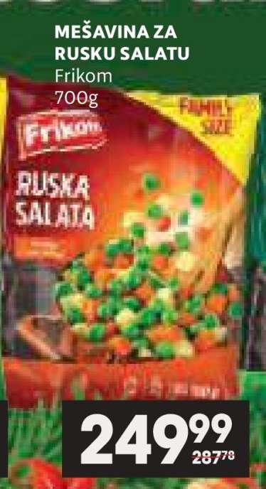 MEŠAVINA ZA RUSKU SALATU