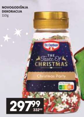 NOVOGODIŠNJA DEKORACIJA