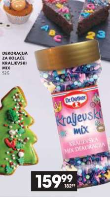DEKORACIJA ZA KOLAČE KRALJEVSKI MIX