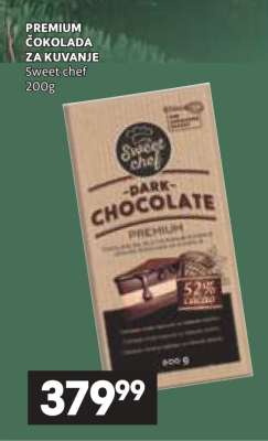 PREMIUM ČOKOLADA ZA KUVANJE