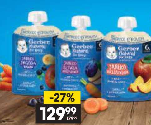 GERBER NATURAL FOR BABY