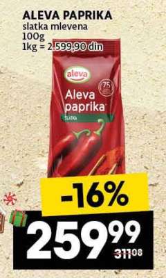 ALEVA PAPRIKA