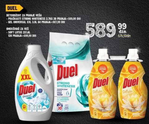 PRAŠAK/STRONG WHITENESS 2.7KG 30 PRANJA