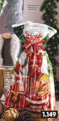 NOVOGODIŠNJI PAKETIĆ SA IGRAČKOM