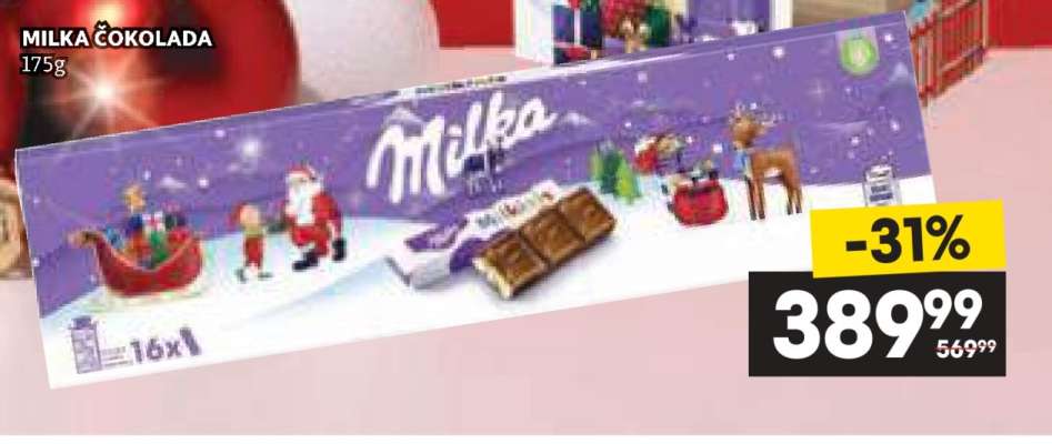 MILKA ČOKOLADA
