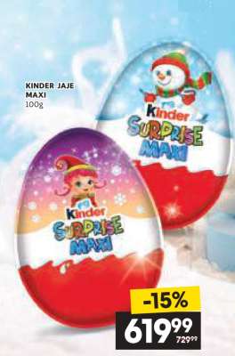 KINDER JAJE MAXI