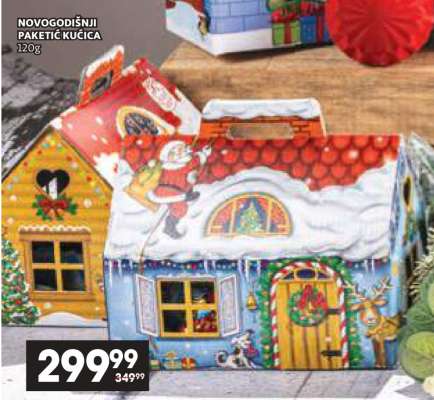 NOVOGODIŠNJI PAKETIĆ KUĆICA