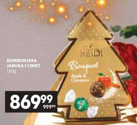 BOMBONJERA JABUKA I CIMET