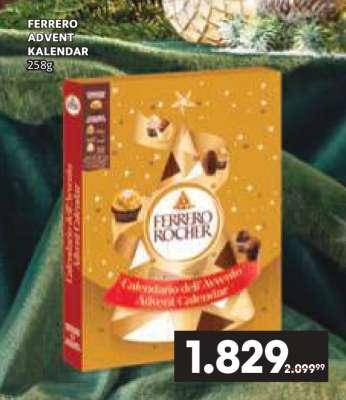 FERRERO ADVENT KALENDAR