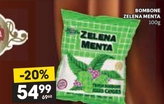 BOMBONE ZELENA MENTA