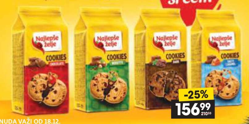 NAJLEPŠE ŽELJE COOKIES