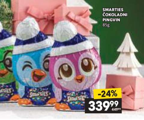 SMARTIES ČOKOLADNI PINGVIN