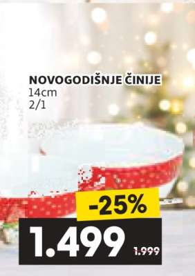 NOVOGODIŠNJE ČINIJE