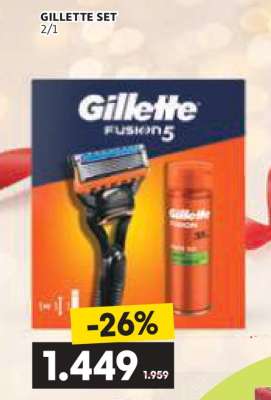 GILLETTE SET