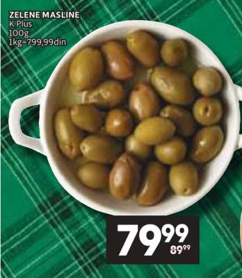 ZELENE MASLINE